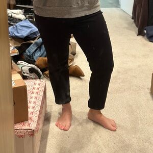 Black express 8 short denim slim